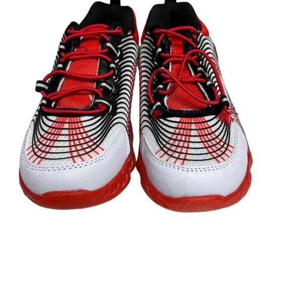 NWT Boys Avia Red Black and White Sneakers 3Y - Picture 6 of 6